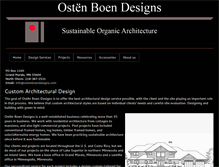 Tablet Screenshot of ostenboendesigns.com